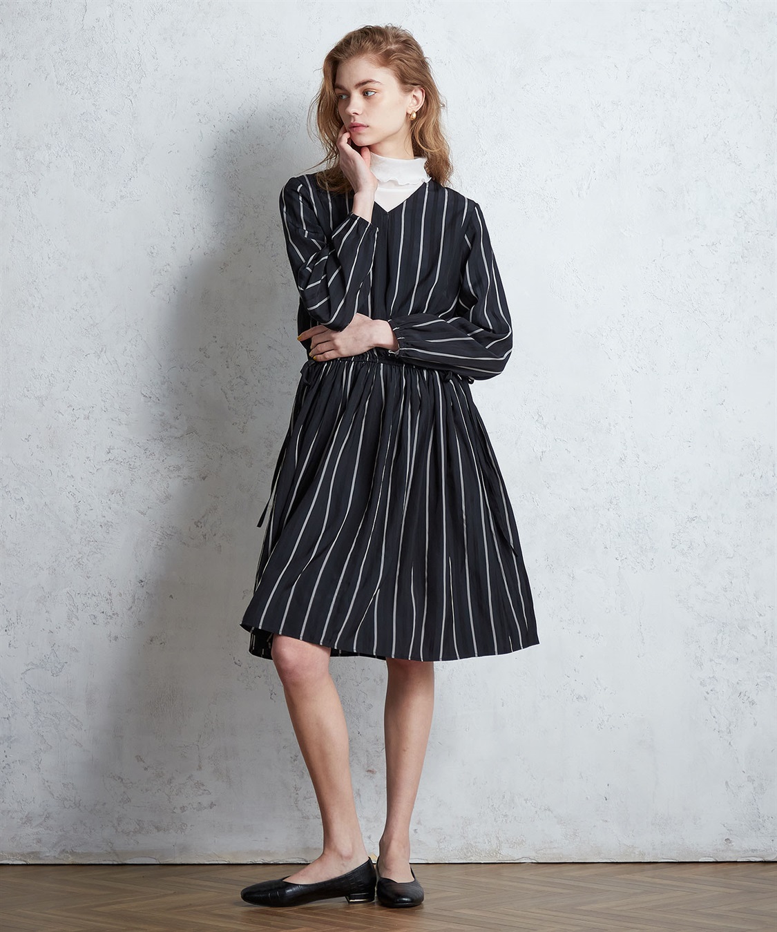 ストライプワンピース LE SOUK HOLIDAY｜クロスプラス公式通販サイト