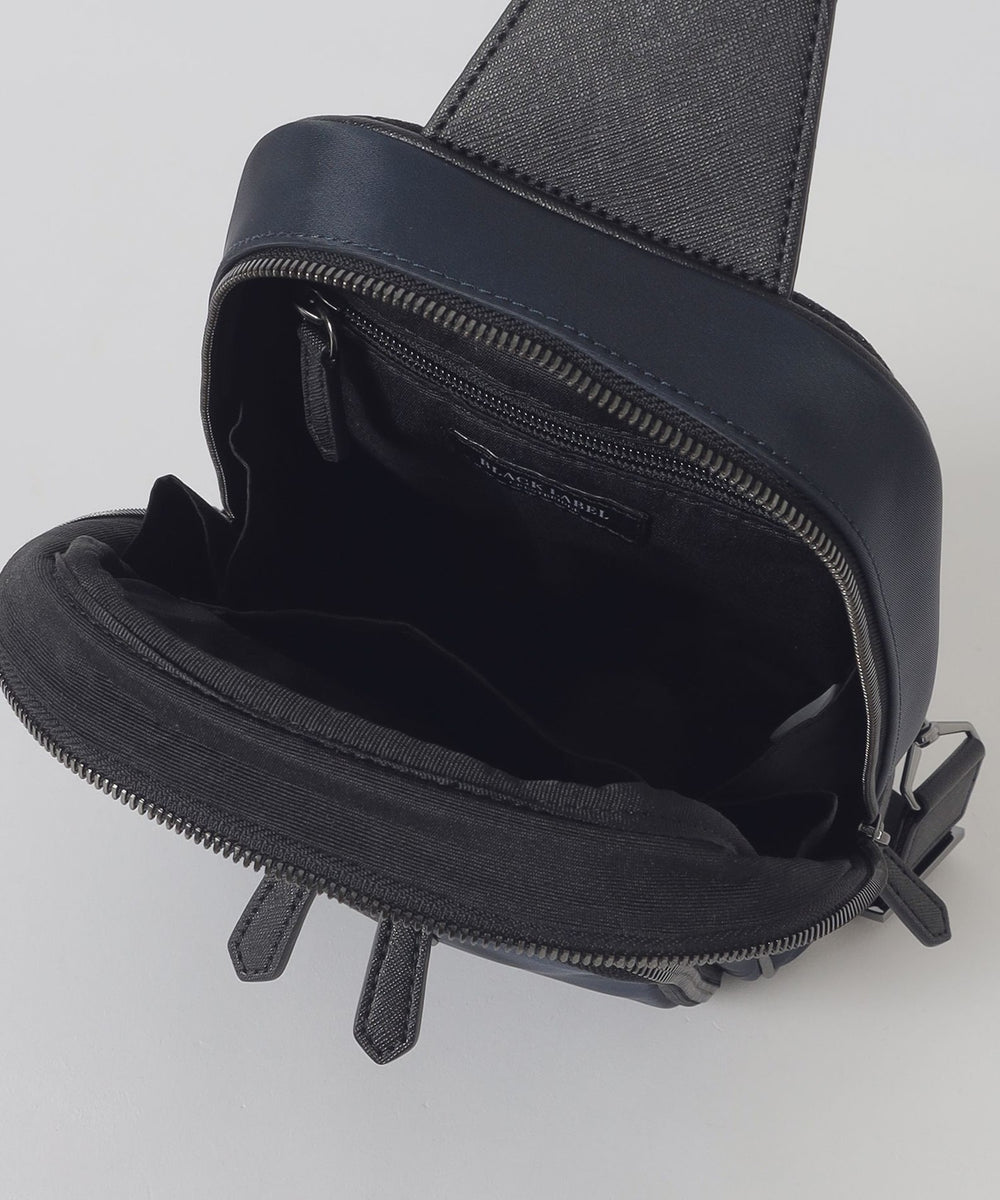 ナイロンコンビカルゼシャドークレストブリッジチェックビジネスボディ