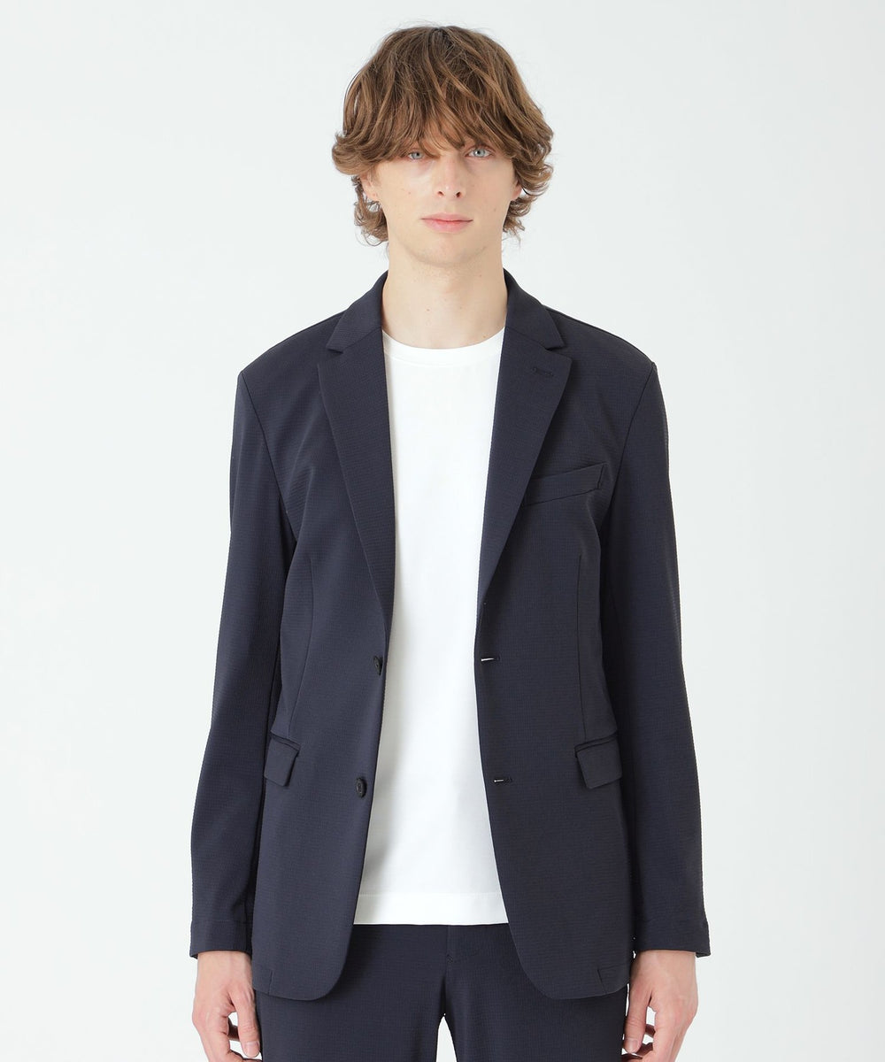 BLACK lab.】バックグリッドトリコットジャケット（ジャケット