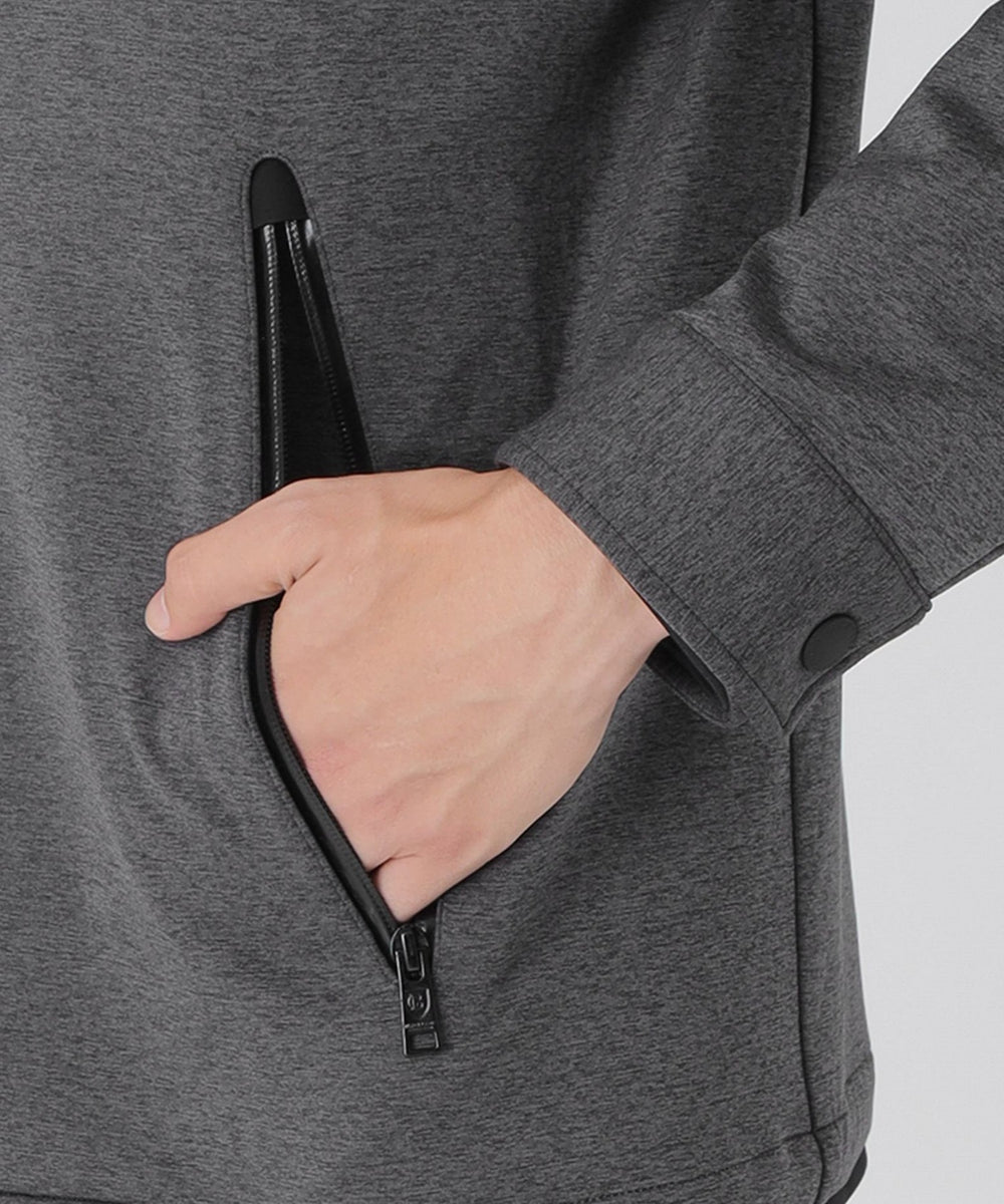 BLACK lab.】FINEX(R)ウルトラストレッチパーカー（ブルゾン）｜BLACK