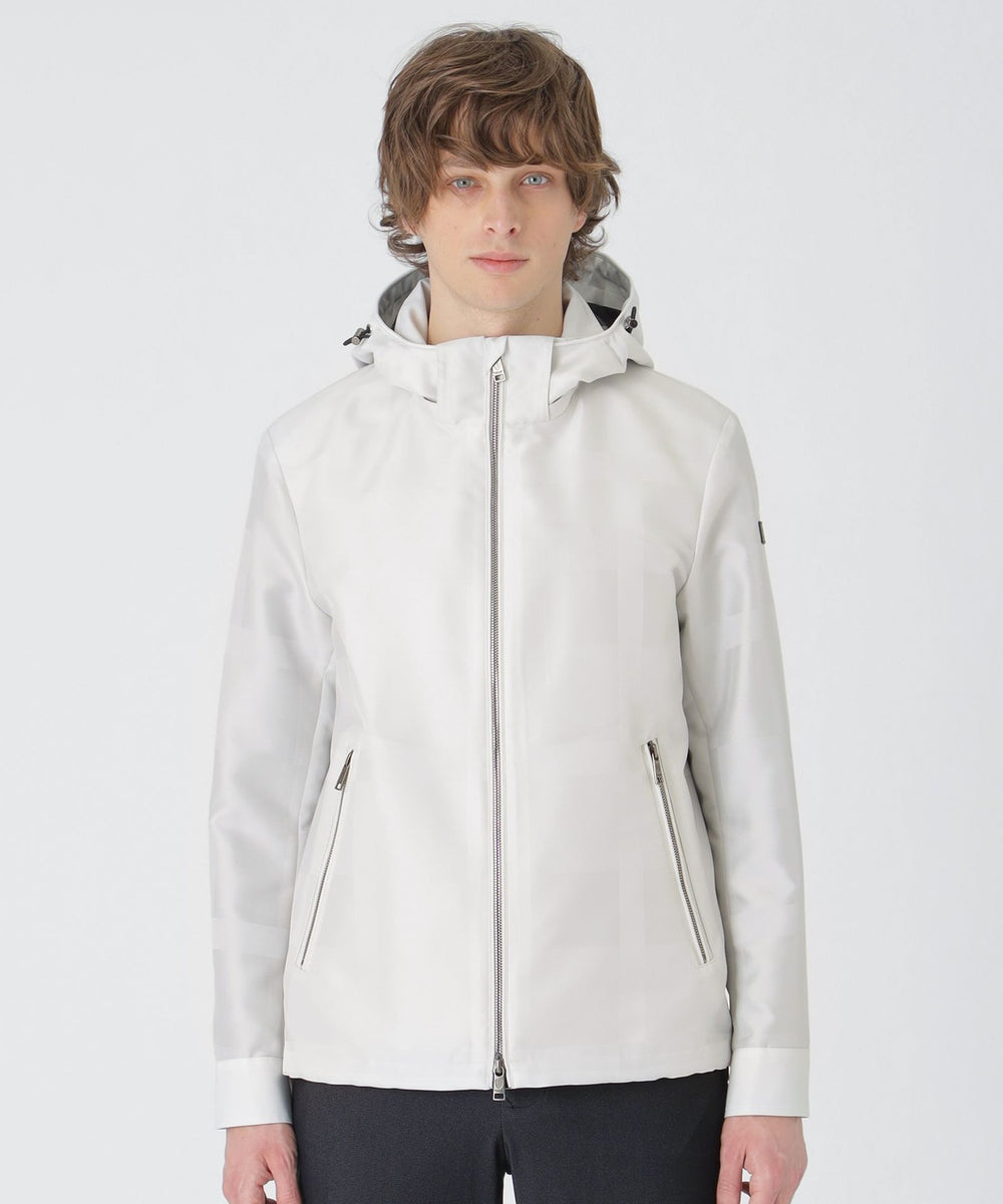 シャドークレストブリッジチェックパーカー（ブルゾン）｜BLACK LABEL