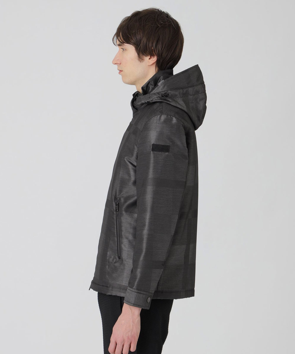 シャドークレストブリッジチェックパデッドパーカー（ブルゾン