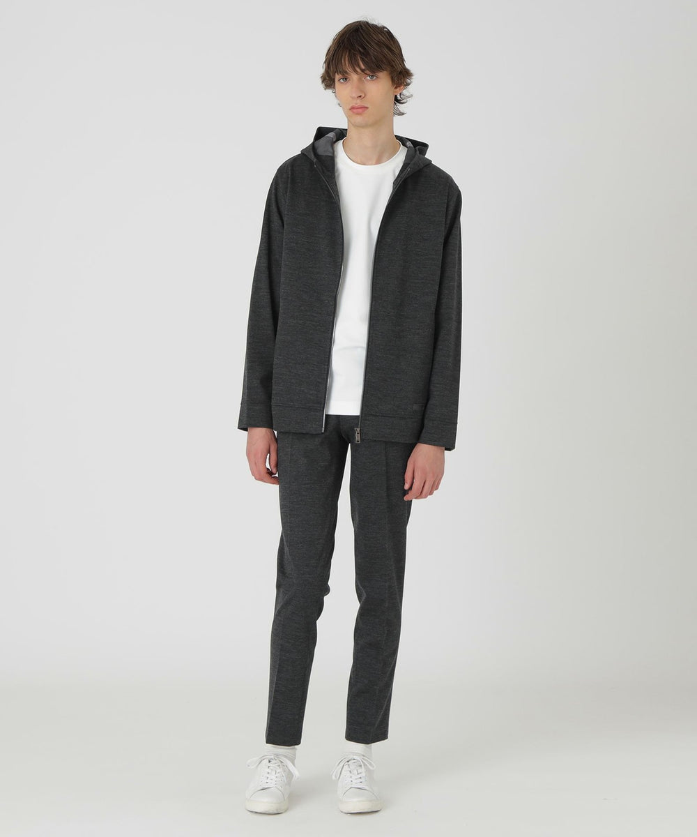 ボンディングウールジャージーパーカー（カットソー）｜BLACK LABEL