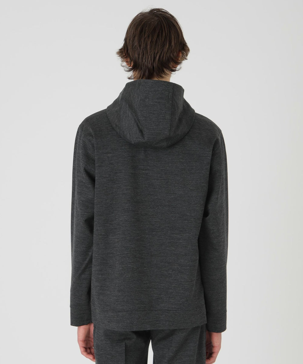 ボンディングウールジャージーパーカー（カットソー）｜BLACK LABEL