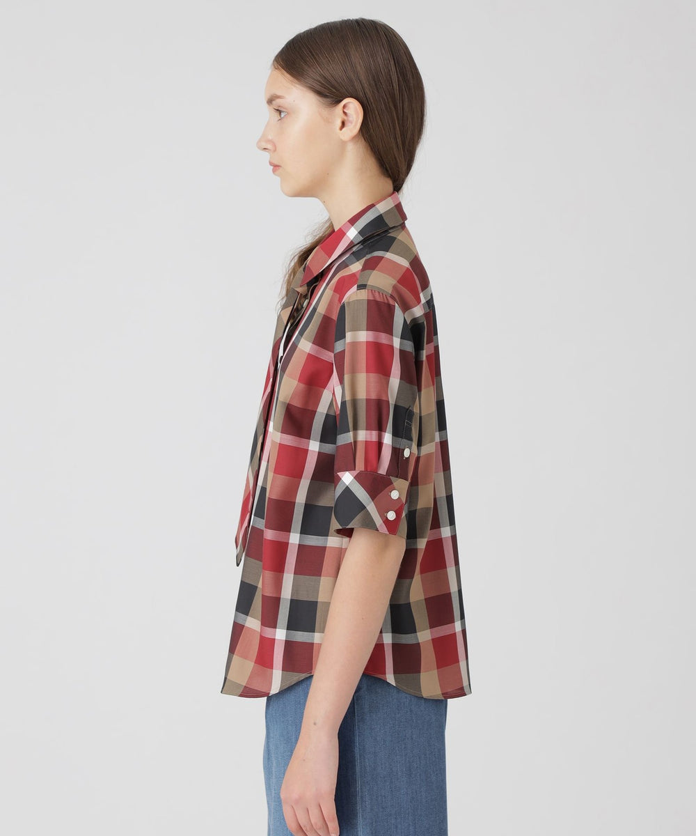 クレストブリッジチェックブラウス（ブラウス）｜BLUE LABEL