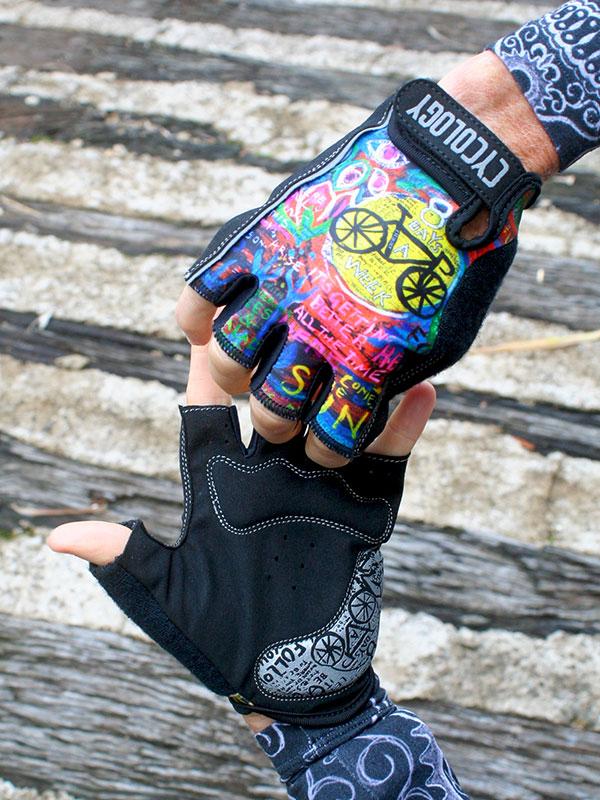 8 Days Blue Cycling Gloves | サイクリンググローブ CYCOLOGY