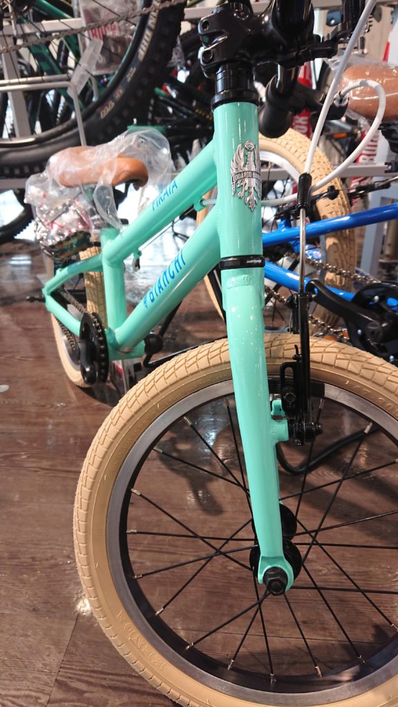BIANCHI PIRATA 16インチ 子供車を入荷しました サイクルスポット&ル