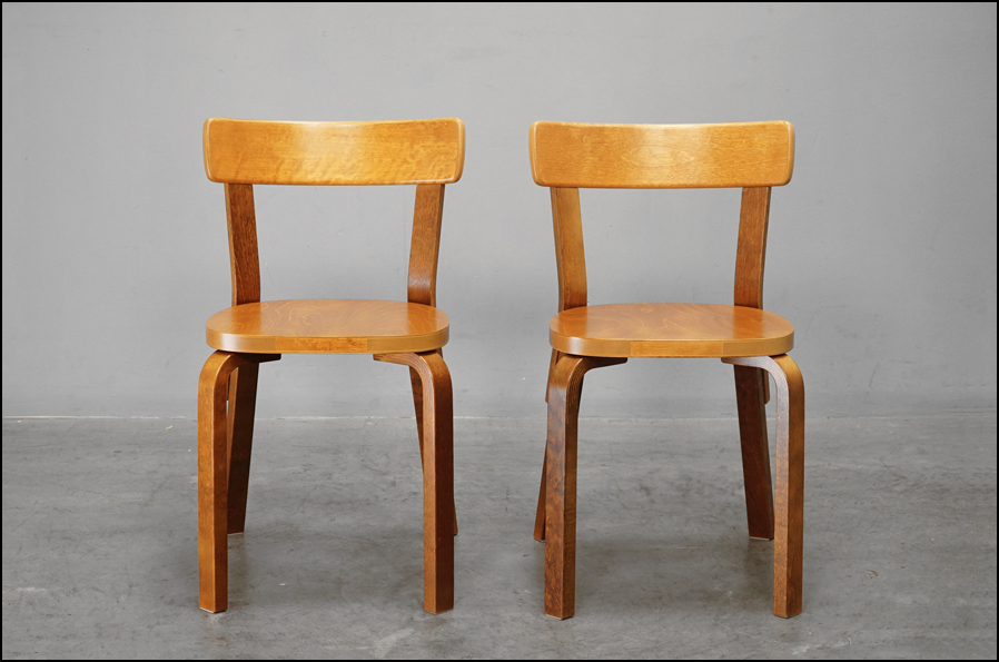 artek(アルテック) 69 Chair (69チェア) ハニー×ウォールナット