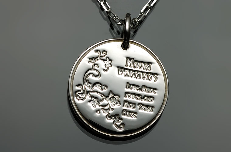 Maori マオリ ネックレス ペンダント MO-08XE2 花 ALE&Co.,