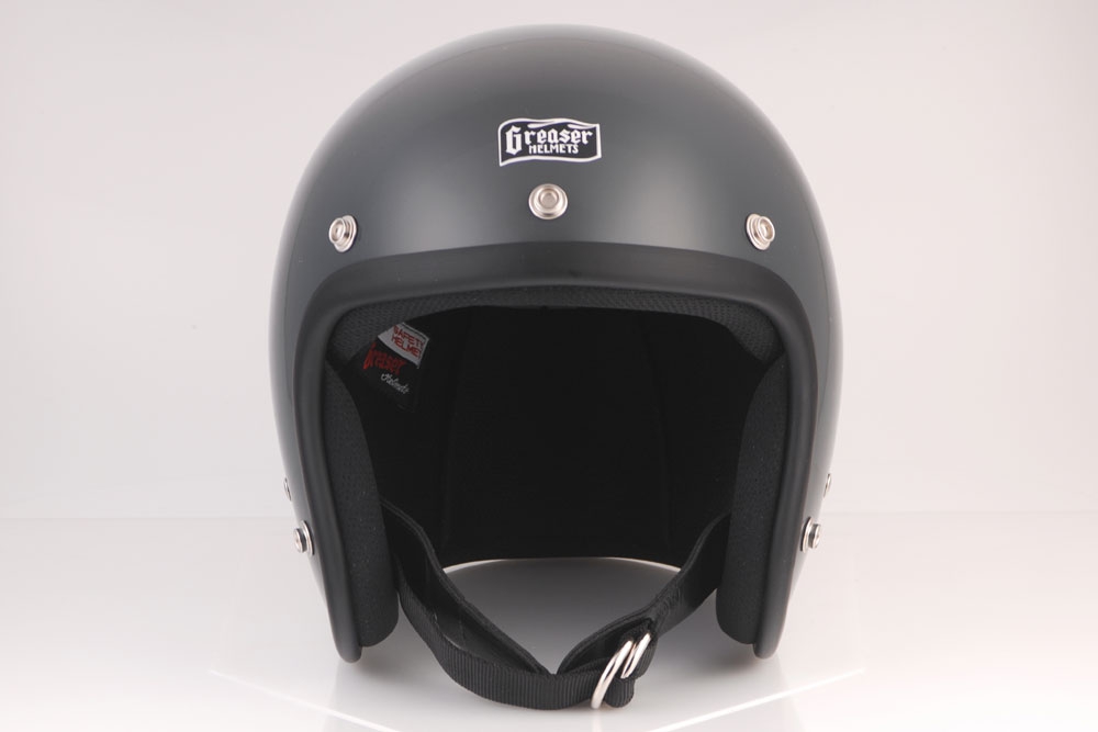 GREASER 60's PLANE ジェットヘルメット GUNSHIP GRAY - GreaserSTYLE