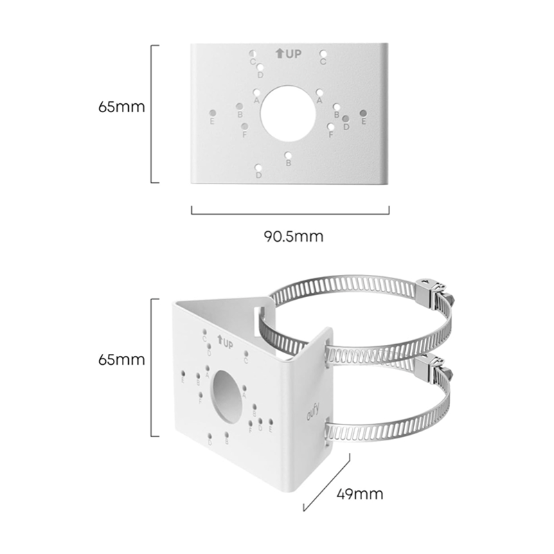 Eufy 屋外カメラ取付金具 ポール用 | セキュリティカメラの製品情報