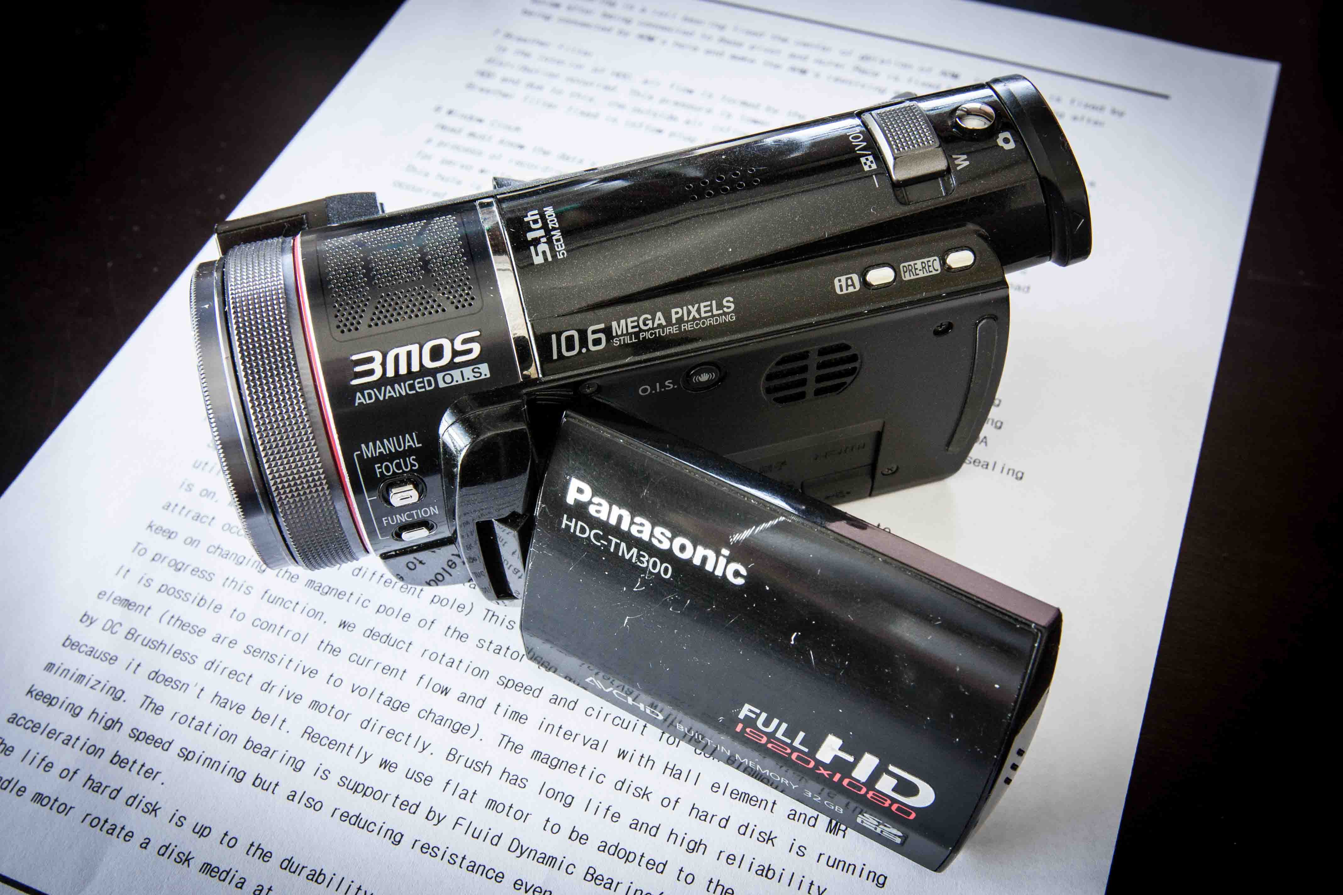 HDC-TM300(Panasonic)ビデオカメラ水没品データ復旧依頼：東京都板橋区