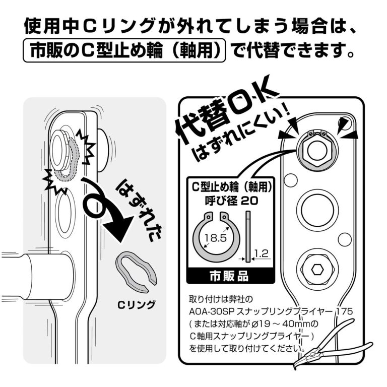 オフセットアダプター19mm マルチセット | ANEXブランドのドライバー