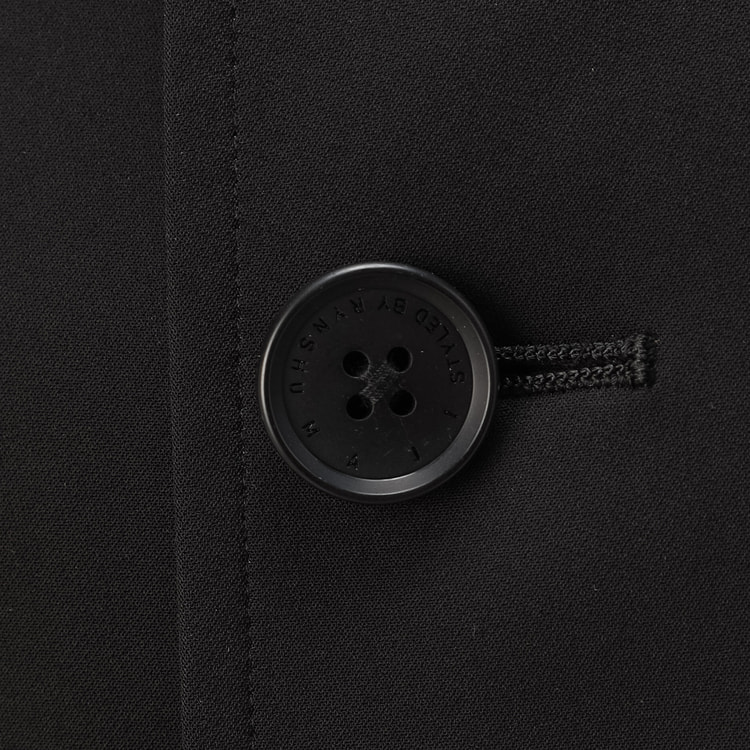 ストレッチステンカラーコート 黒無地 MAJI【AOKI公式通販】