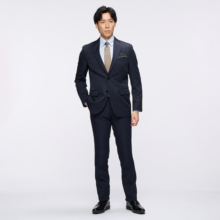 紺ストライプスーツ JOURNAL WORKS スリム【AOKI公式通販】