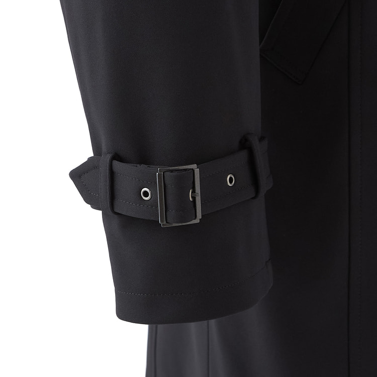 SizeMAX】はっ水 スーパーストレッチ ステンカラーコート LES MUE