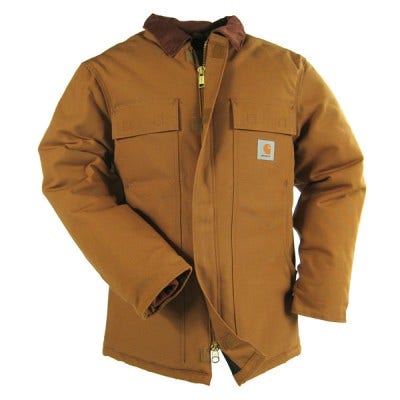 Men's Carhartt Duck Traditional Coat 106674BRN Brown