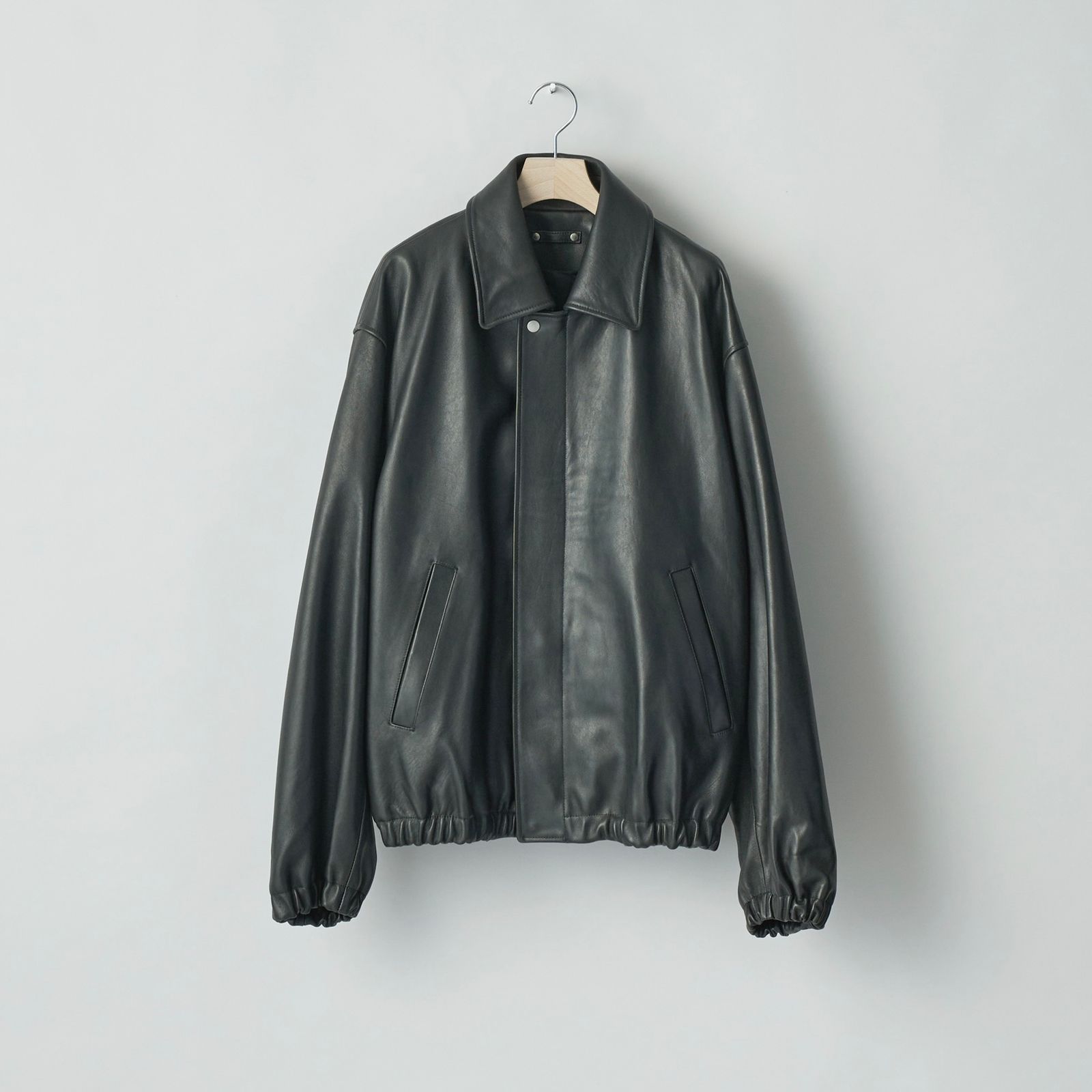 ssstein - 【残り一点】Sheep Leather Zip Short Jacket | ACRMTSM