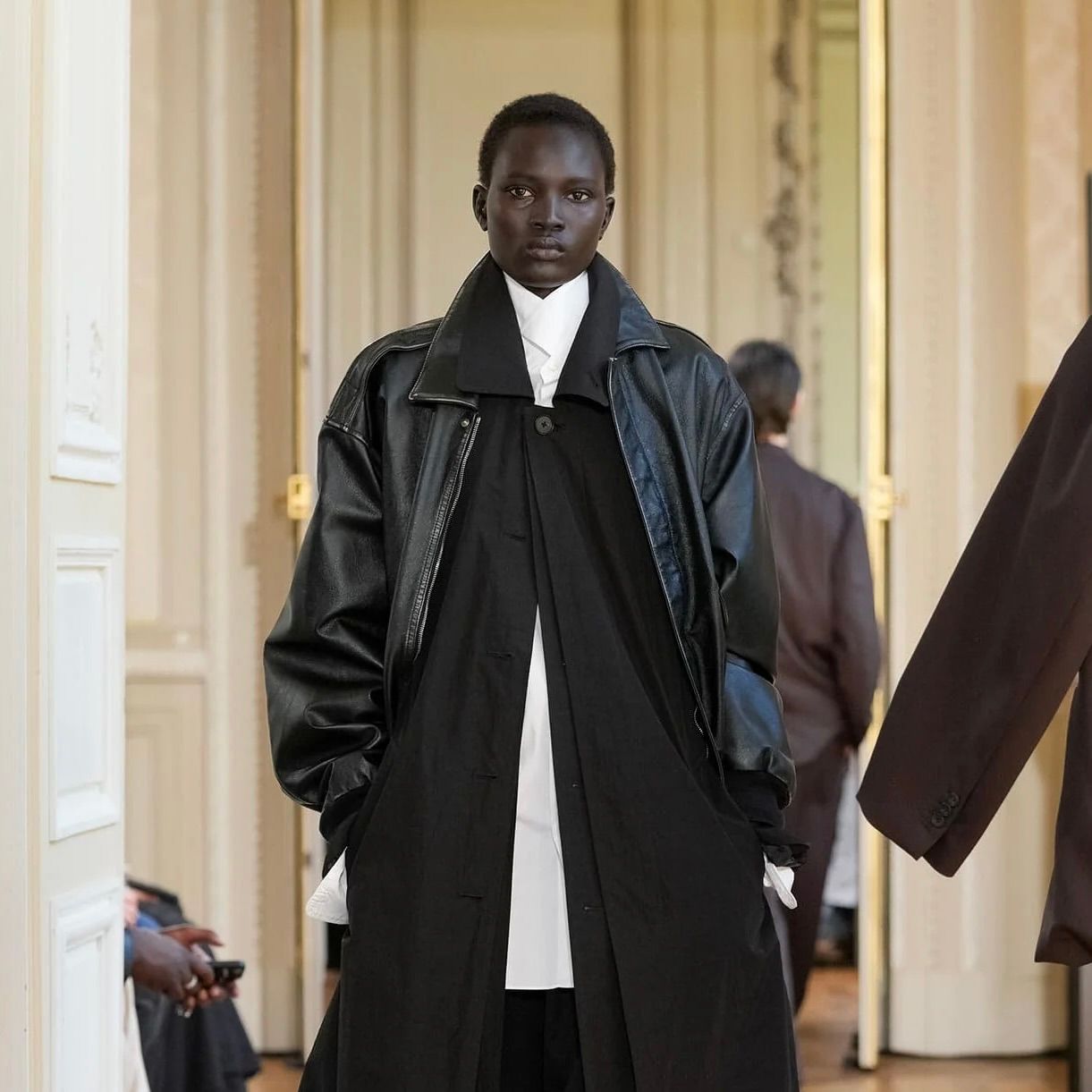 ssstein - 【残りわずか】Cow Leather Vintage Flight Jacket