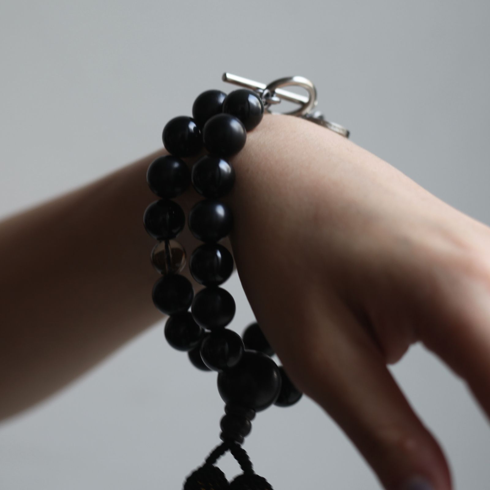 SOSHIOTSUKI - 【お取り寄せ注文可能】Double Juzu Bracelet(BLACK