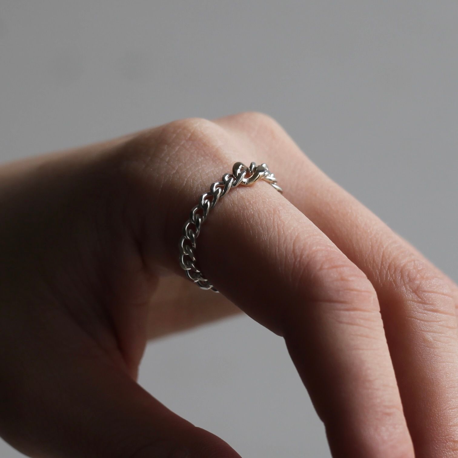 Garden of Eden - 【残り一点】Curb Chain Ring(ANTIQUE×10K GOLD