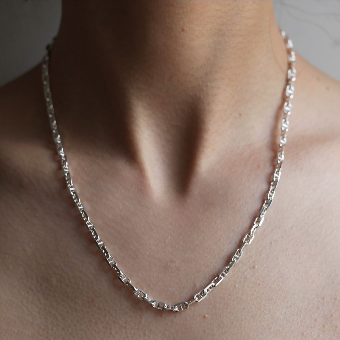 Garden of Eden - 【残りわずか】Anchor Chain Necklace_4.1mm(SILVER