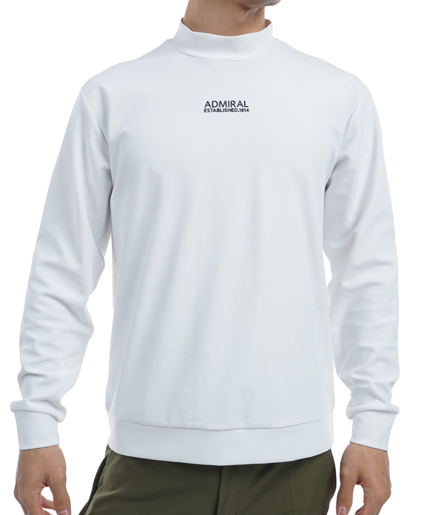 ミニワッフル ロングスリーブ モックネックシャツ ADMA462 – ADMIRAL