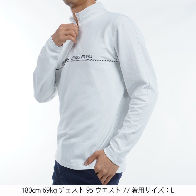 裏起毛 ロングスリーブハーフジップシャツ ADMA467 – ADMIRAL