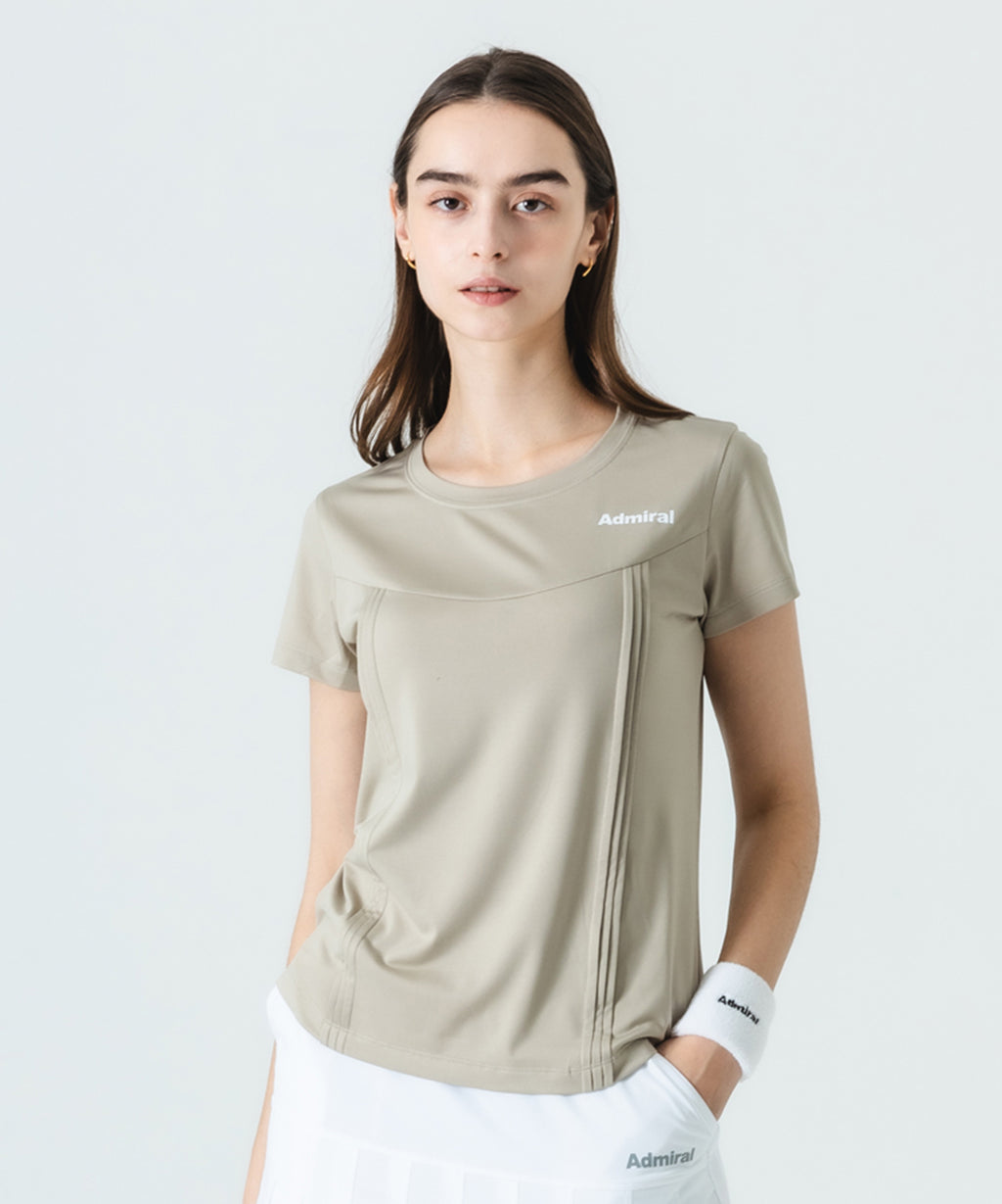 アドミラル テニスウェア 2025秋冬最新作 グラフィックTEE ATLA534