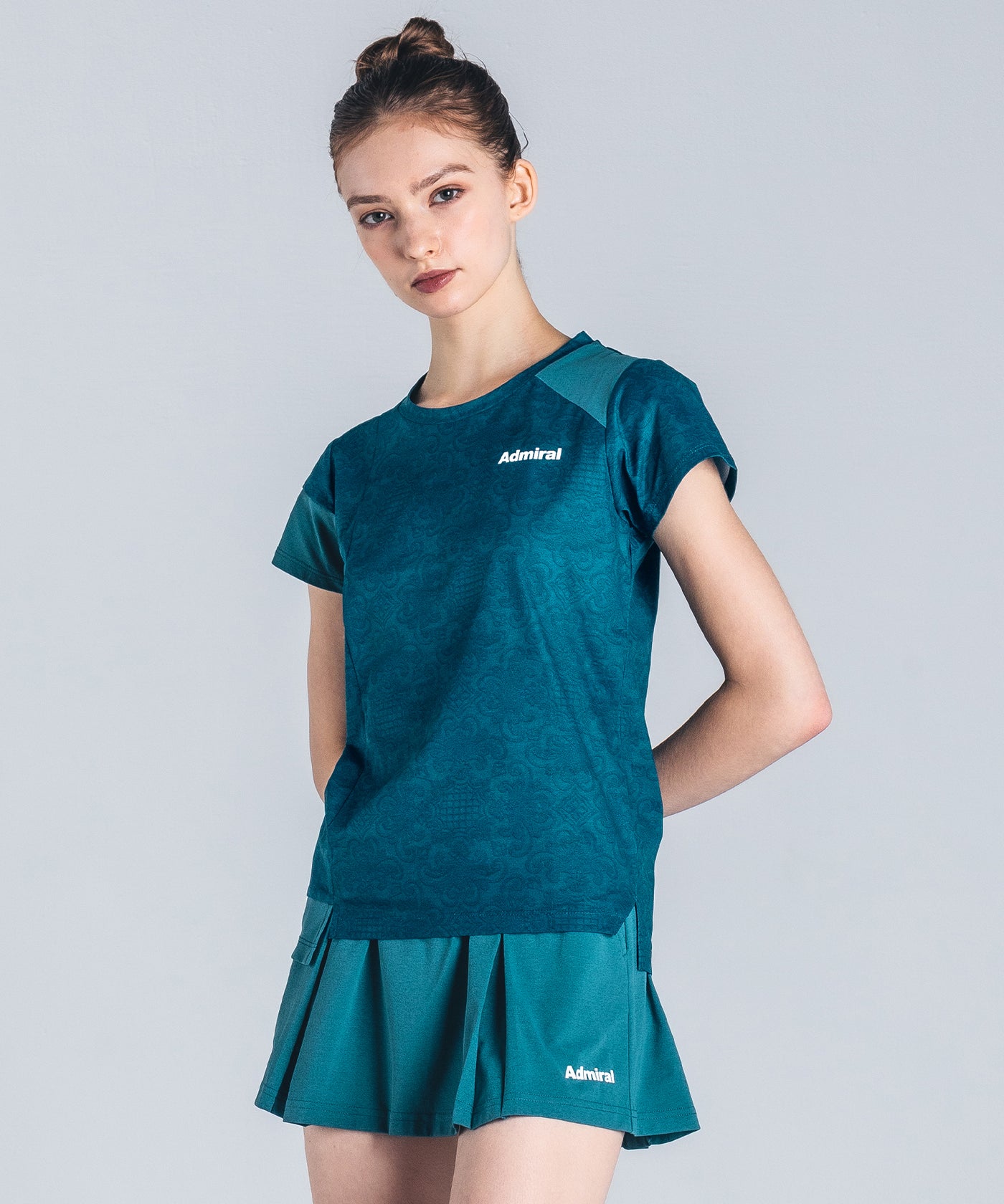 キルトプリントブロックスイッチTEE ATLA442 – ADMIRAL