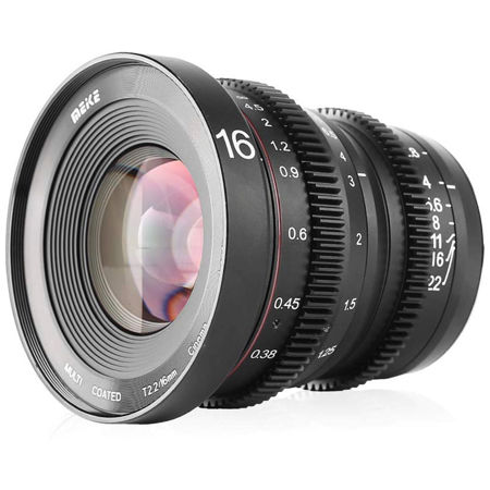 Meike 16mm T2.2 Cine Lens for Micro Four Thirds 20640001 - Adorama