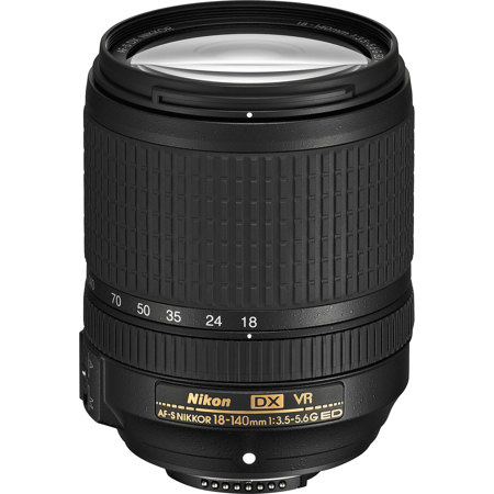 Nikon 18-140mm f/3.5-5.6G ED AF-S DX NIKKOR VR Lens 2213 - Adorama