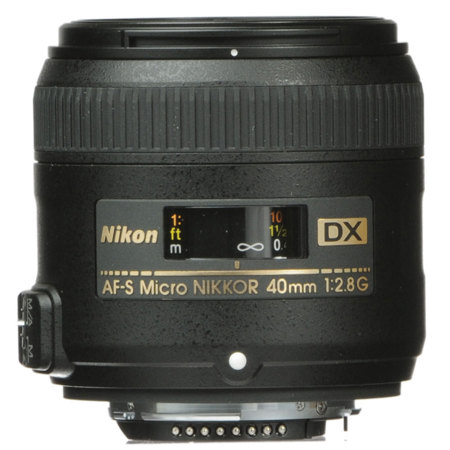 Nikon 40mm f/2.8G AF-S DX Micro NIKKOR Lens 2200 - Adorama