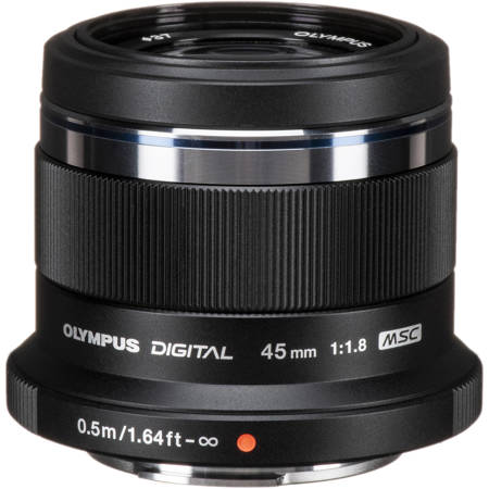 Olympus M.Zuiko Digital 45mm f/1.8 Lens for Micro Four Thirds
