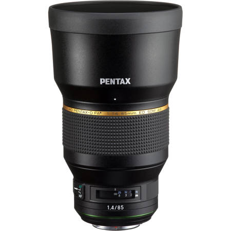 Pentax HD Pentax-D FA 85mm f/1.4 ED SDM AW Lens, Black 22890 - Adorama