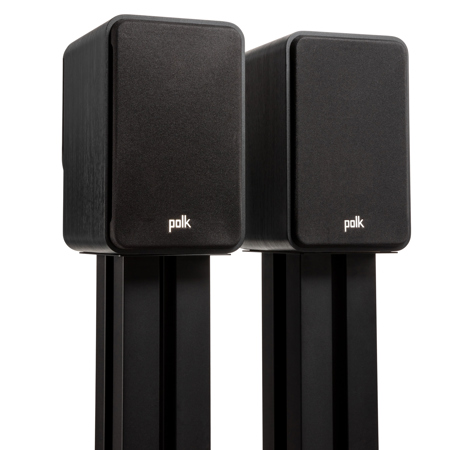 Polk Audio Signature Elite ES15 Small Bookshelf Loudspeaker, Black