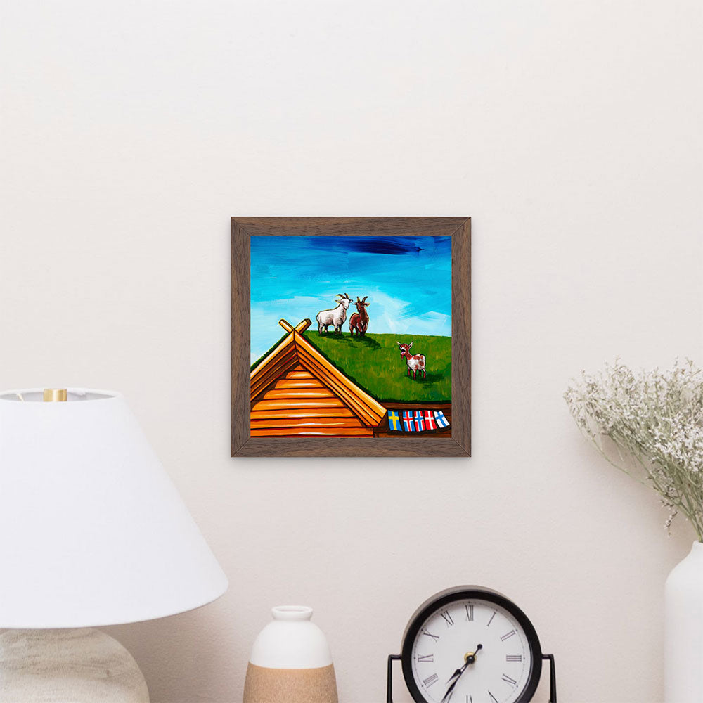 Ridge - Scandinavian Goats in Door County - Fine Art Prints by