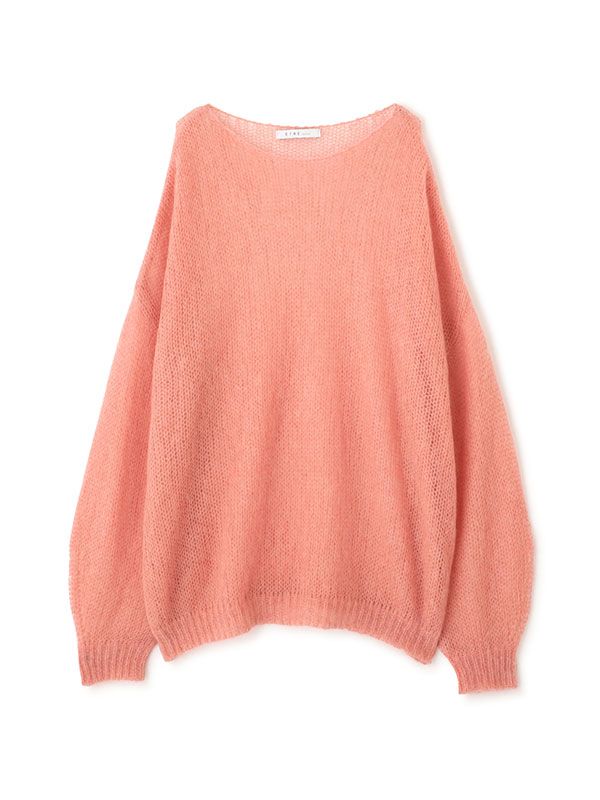 ETRE TOKYO - ボリュームスリーブモヘヤニットプルオーバー - PINK