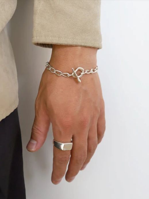 TEN. - ムードフープブレスレット SV シルバー 全長 19.5cm MEDIUM