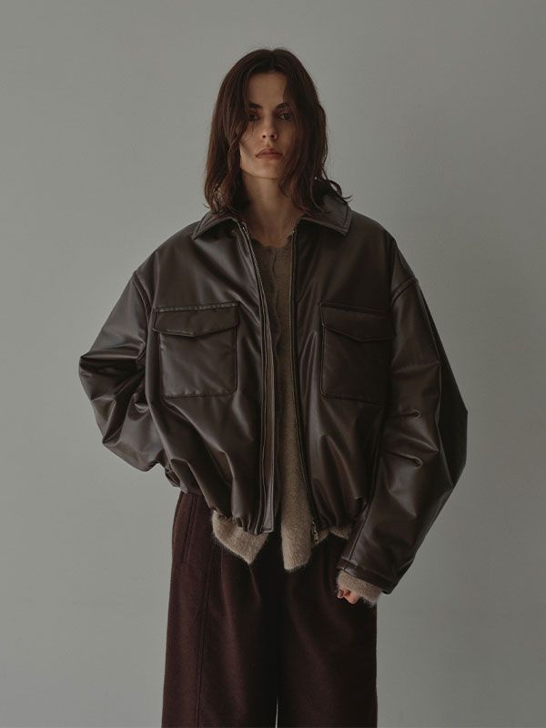 ETRE TOKYO - バルーンシルエットパディングブルゾン(BROWN) | ADDICT