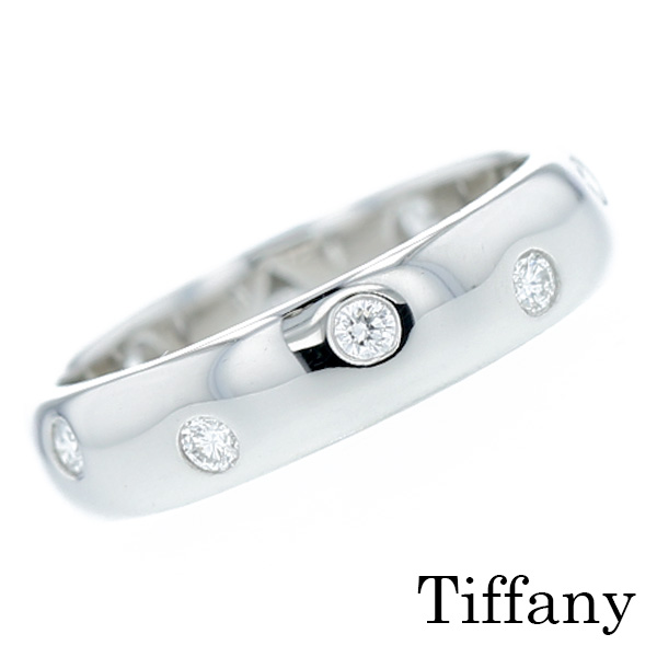 ティファニー TIFFANY & CO. / ドッツ リング【中古】 プラチナ