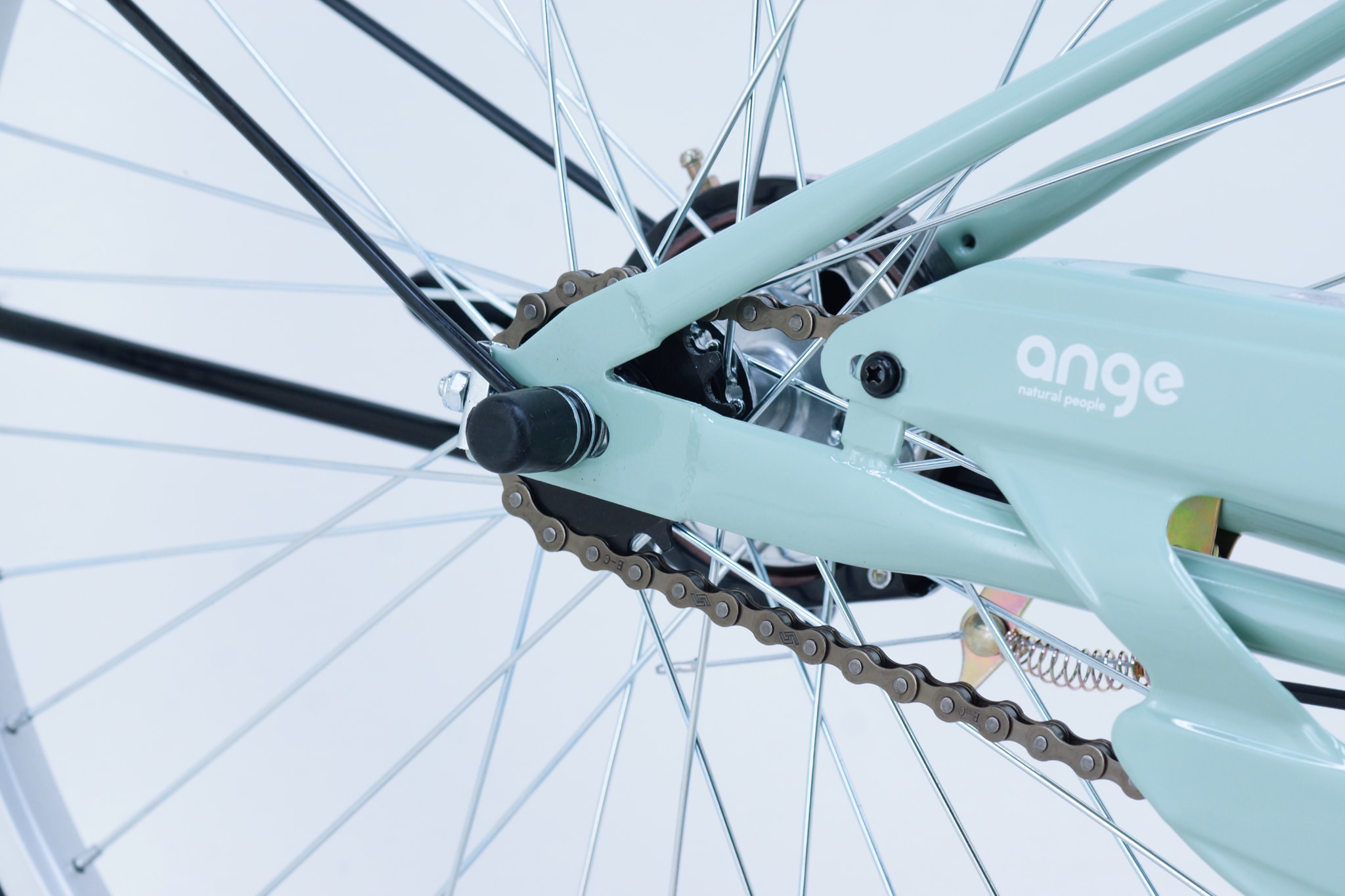 サカイサイクル アンジー・ジュニア 24型 グレイッシュミント 子供