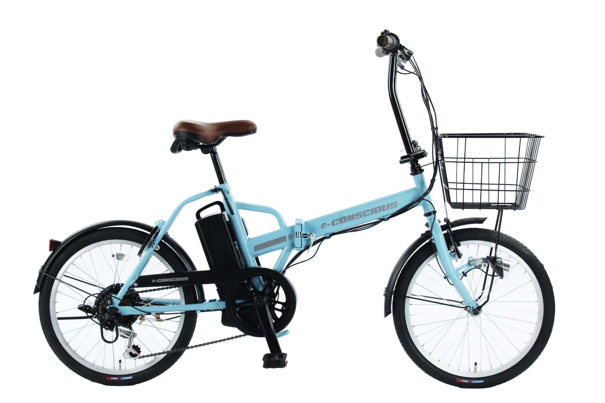 サイモト e－CONSCIOUS 20型 マットベビーブルー 電動