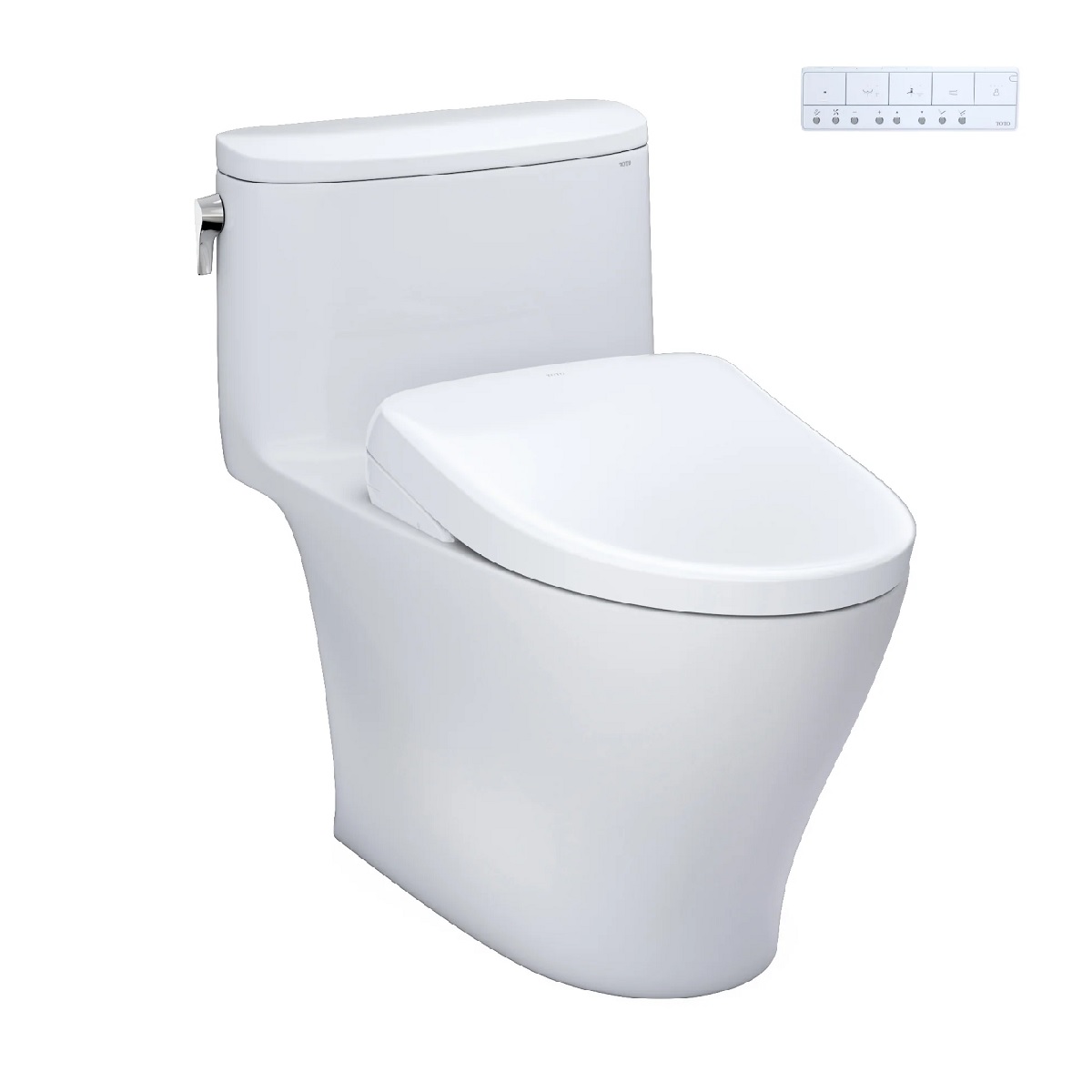 Toto MW6424726CEFG#01 Nexus® Elongated Washlet®+ S7 1.28 GPF One
