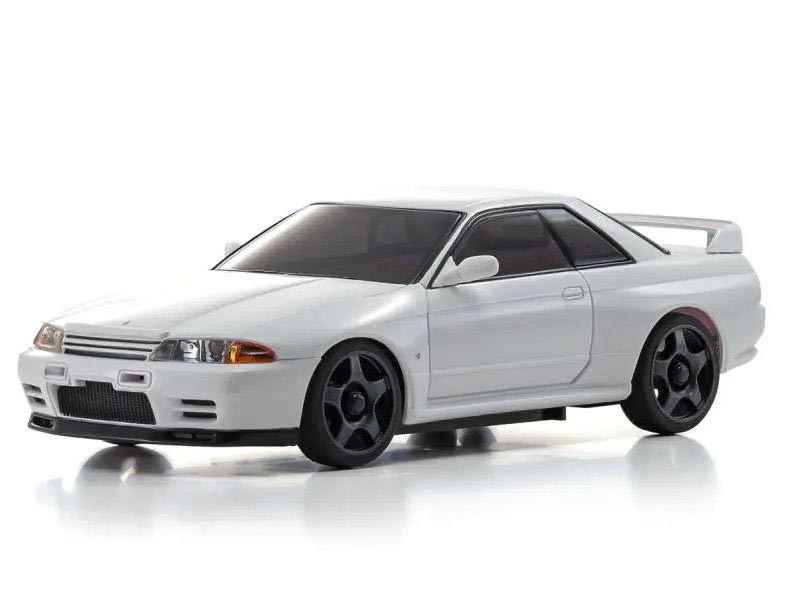 Kyosho MINI-Z AWD NISSAN SKYLINE GT-R N1 Version (R32) White KYO32639W