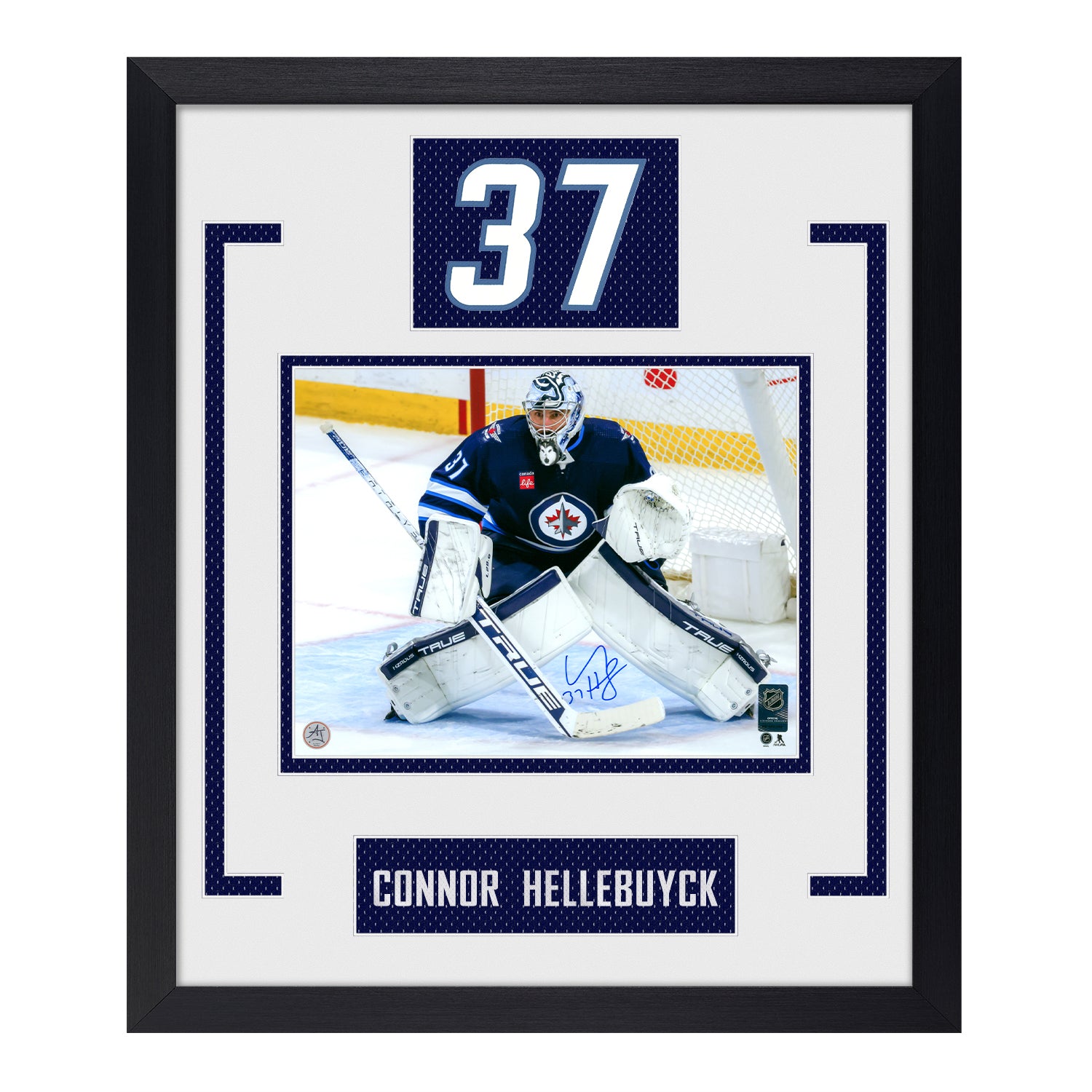 AJ Sports | Connor Hellebuyck Autographed Winnipeg Jets Authentic