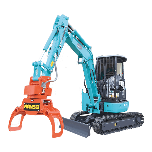 木造解体専用ミニバックホー | アクティオ | 建機レンタル（建設機械