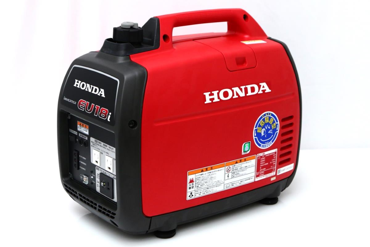 EU18i 正弦波インバーター発電機 ガソリン式 1.8kVA κN893-1 | ホンダ