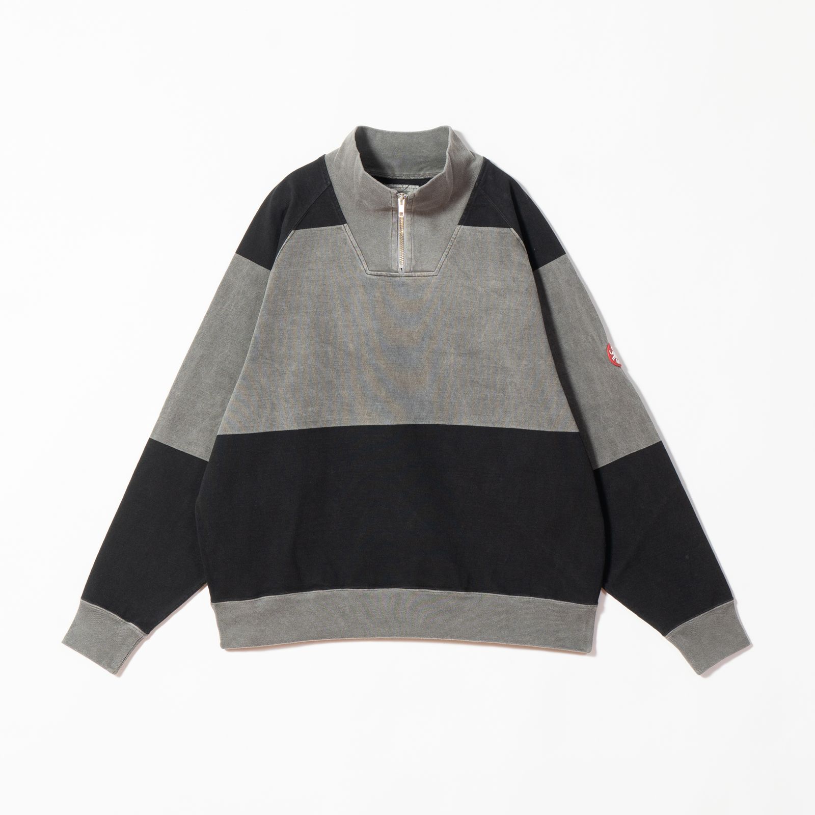 C.E - Overdye Stripe Half Zip | ALTERFATE