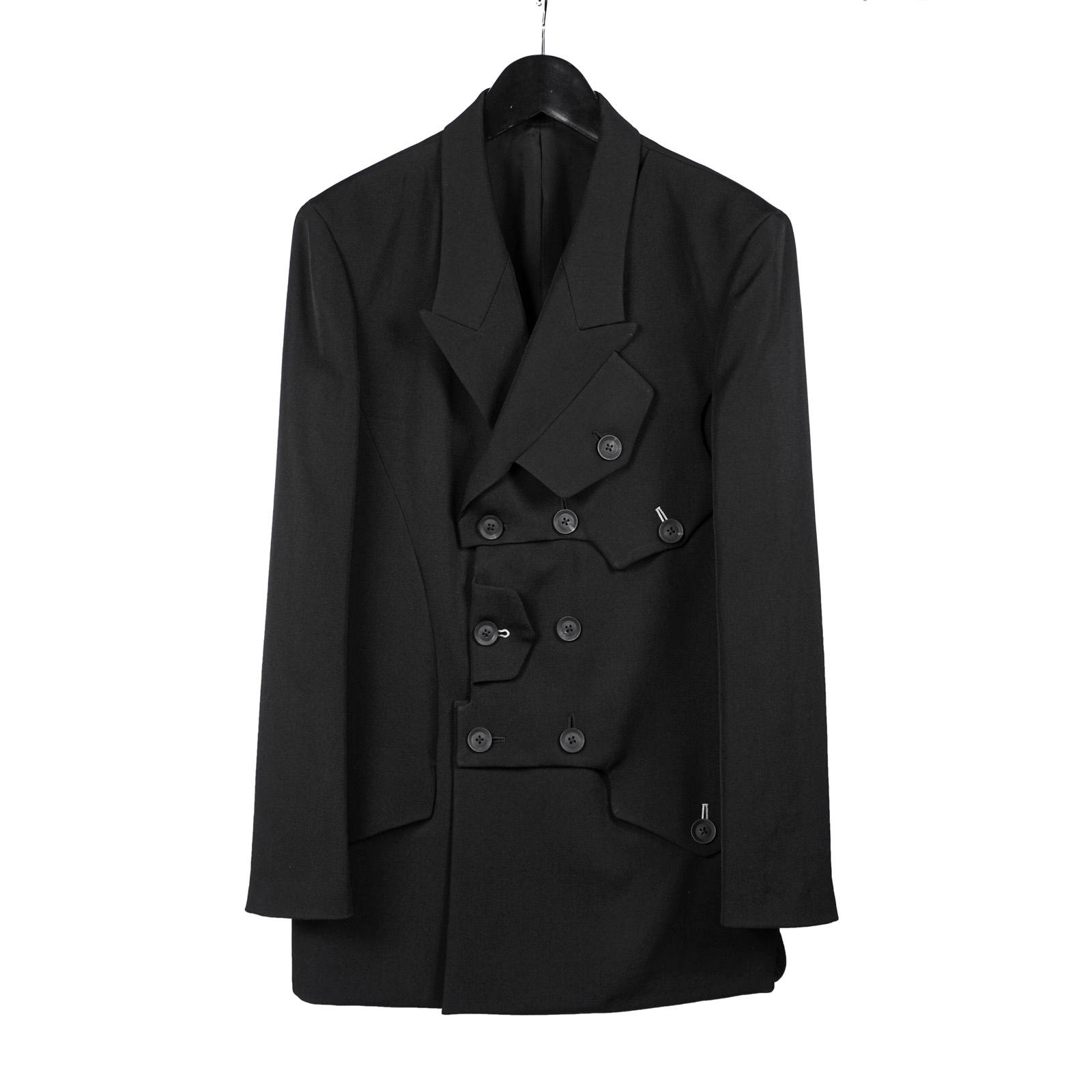 yohji yamamoto - Yohji Yamamoto [HN-J13-100 / 切替エラフラップ